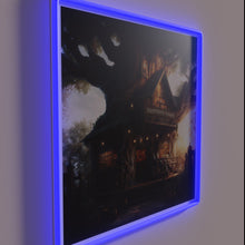 Charger l&#39;image dans la galerie, Neon Tree House Brewing Company Sign with Vibrant RGB Lighting