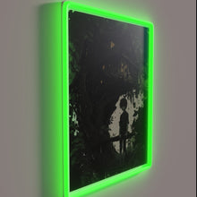 Charger l&#39;image dans la galerie, Colorful Tree House Brewing logo illuminated by vibrant RGB neon lights