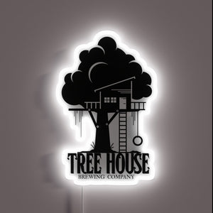 RGB LED Neon Sign, Color-Changing Tree House Brewing Brand Display