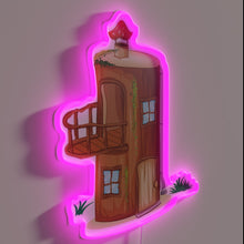 Charger l&#39;image dans la galerie, RGB Neon Sign: Whimsical Tree House Brewing Nighttime Ambiance Accents
