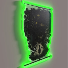 Charger l&#39;image dans la galerie, Neon Sign with Color-Changing RGB Tree House Brewery Logo Design