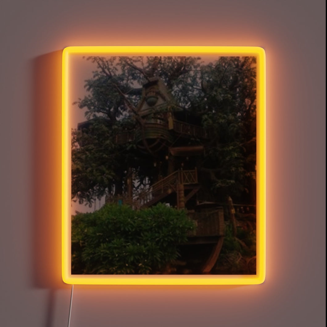 RGB Illuminated Neon Sign for Tree House Brewing Company Bar