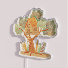 Charger l&#39;image dans la galerie, Vibrant tree house theme neon bar pub decor lighting sign