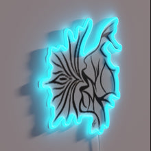 Charger l&#39;image dans la galerie, Add a touch of whimsy with our glowing tree house sign