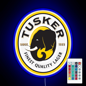 Tusker Beer RGB neon sign remote