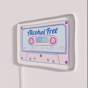 Alcohol-Free Double Colorful RGB Glow Neon Bar Sign for Home