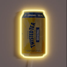 Charger l&#39;image dans la galerie, Twisted Tea Can RGB Neon Sign - Vibrant Iced Beverage Accentuation