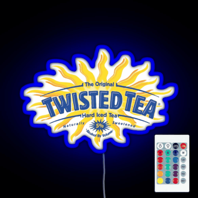 Twisted tea RGB neon sign remote