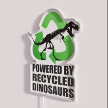 Charger l&#39;image dans la galerie, Retro Dinosaur Inspired LED Neon Sign for Science Nerd Decor