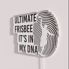 Charger l&#39;image dans la galerie, Neon Wall Sign for Ultimate Frisbee Enthusiasts with Humorous Personality Shines