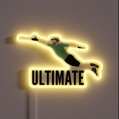 Add a touch of athletic flair with this neon sign
