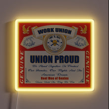 Charger l&#39;image dans la galerie, Genuine Union Pride Illuminated with Vibrant RGB Neon Lighting Effect