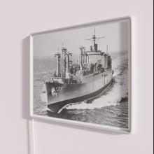 Charger l&#39;image dans la galerie, Nautical themed USS Kiska AE-35 ship store LED neon signage