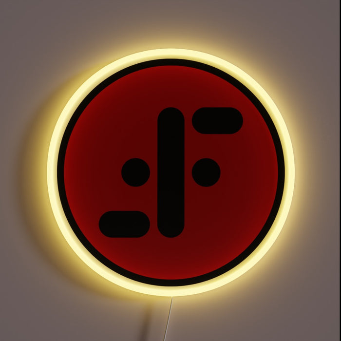 Add vibrant ambiance with this Visitors Insignia RGB LED Sign.