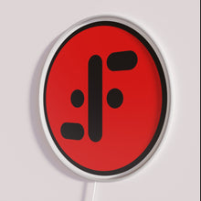 Charger l&#39;image dans la galerie, RGB LED Visitor Recognition Sign with Customizable Name or Logo