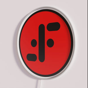 RGB LED Visitor Recognition Sign with Customizable Name or Logo