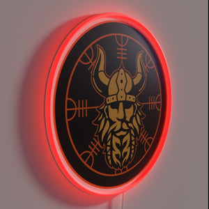 Legendary Viking Inspiration with Awe-Inspiring Color-Changing Neon Sign Decoration
