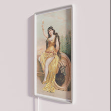 Charger l&#39;image dans la galerie, Authentic vintage-inspired Neon Sign featuring Crescent Bock No. 112 by Schile