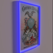 Charger l&#39;image dans la galerie, Vintage Bock Beer Sign from Gotfried Kruger Brewery, Newark NJ