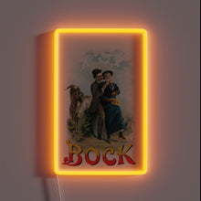 Charger l&#39;image dans la galerie, Vintage poster advertisement for Young America Bock beer from 1894