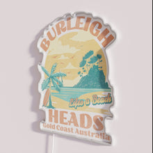 Charger l&#39;image dans la galerie, Unique vintage-inspired retro aesthetic for Burleigh Heads inspired by design