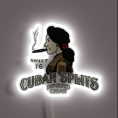 Vibrant Neon Sign pays homage to Classic Cuban Cigars Tradition