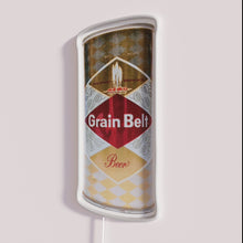 Charger l&#39;image dans la galerie, Vintage-style neon grain belt beer can decorative rgb illuminated sign