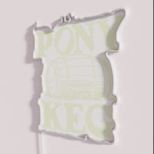 Charger l&#39;image dans la galerie, Retro style vintage pony keg bar pub neon decorative lighting.