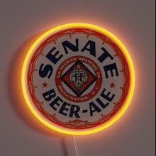 Charger l&#39;image dans la galerie, Retro Washington D.C. Neon Sign Featuring Christian Heurich Brewing History
