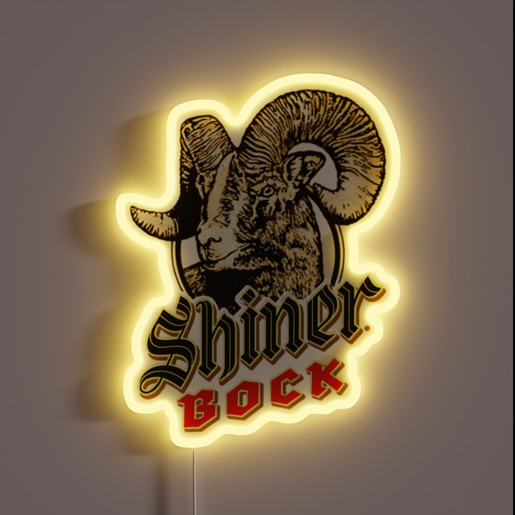 Vintage Beer Sign: Retro Classic RGB Neon for Home Decor