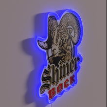 Charger l&#39;image dans la galerie, Vintage Texas-style neon beer logo decorates any home bar space.