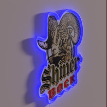 Charger l&#39;image dans la galerie, Retro Vibes Shiner Bock Beer Classic Neon Sign Display Wall Decor