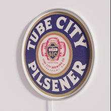Charger l&#39;image dans la galerie, Vintage inspired neon beer sign for tube city brewing lovers