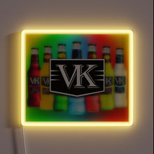 Charger l&#39;image dans la galerie, Neon-lit VK vodka drink sesh party decoration glow sign