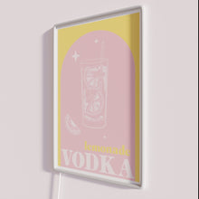 Charger l&#39;image dans la galerie, Vibrant RGB Neon Sign for Home Bar Vodka Lemonade Decor