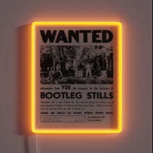 Charger l&#39;image dans la galerie, Retro distressed signage with 1940s bootleg still image in RGB