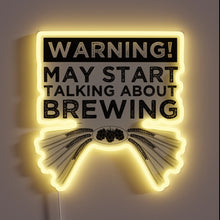 Charger l&#39;image dans la galerie, RGB Neon Sign: Brewing Beer Conversations with Every Flicker Brightly