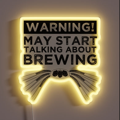 RGB Neon Sign: Brewing Beer Conversations with Every Flicker Brightly