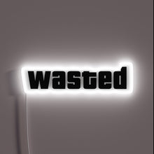 Charger l&#39;image dans la galerie, Vibrant, glowing neon sign with wasted RGB LED lighting display.