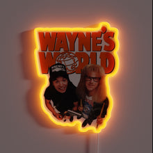 Charger l&#39;image dans la galerie, Wayne&#39;s World RGB LED sign
