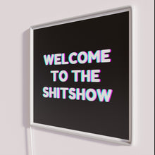 Charger l&#39;image dans la galerie, Eye-catching &#39;Welcome to the Shitshow&#39; colorful neon bar pub decor