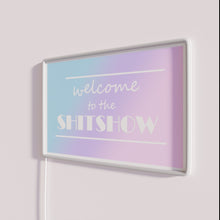Charger l&#39;image dans la galerie, Neon RGB welcome to the chaos home decor sign