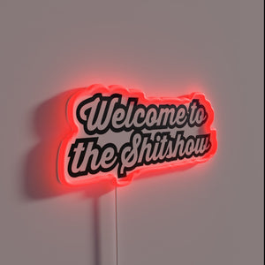 Add some sarcastic charm with this neon party light