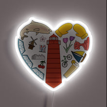 Charger l&#39;image dans la galerie, Bringing Vibrant West Michigan Spirit to Your Home with Colorful Neon