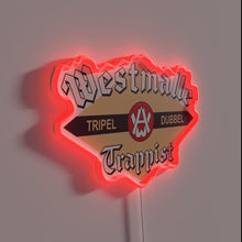 Charger l&#39;image dans la galerie, Westmalle Trappist Belgian Beer Authenticity Guaranteed RGB Illuminated Neon Sign