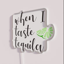 Charger l&#39;image dans la galerie, Vibrant RGB Neon Sign Perfectly Captures Tequila Lover&#39;s Passion and Lifestyle