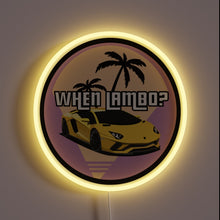 Charger l&#39;image dans la galerie, Luxurious Lambo-inspired RGB neon light for ultimate gaming ambiance decoration