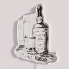 Charger l&#39;image dans la galerie, Vibrant whiskey distillery neon sign adds modern industrial ambiance instantly
