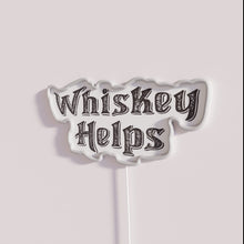 Charger l&#39;image dans la galerie, Whiskey Helps&quot; Customizable RGB Color Changing Neon Bar Sign Decorations