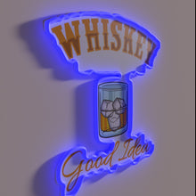 Charger l&#39;image dans la galerie, Whiskey fuels the dreamer, but sobriety makes it happen.